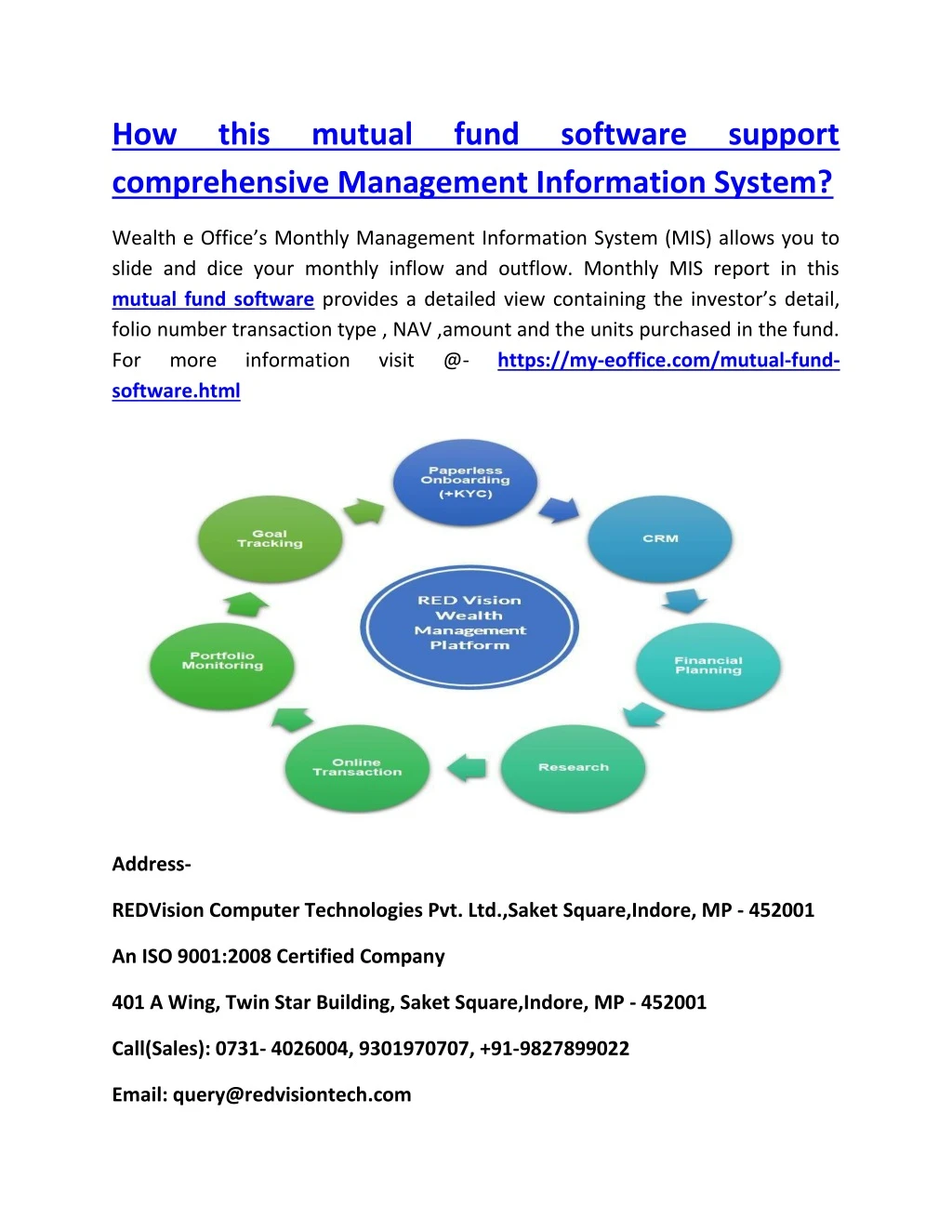 how comprehensive management information system