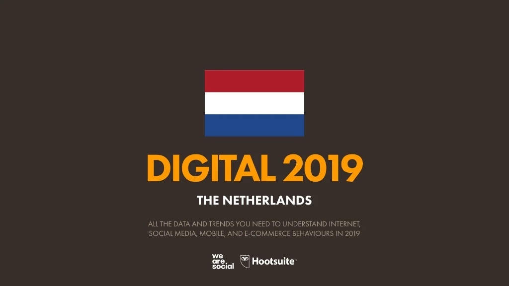 digital 2019 the netherlands