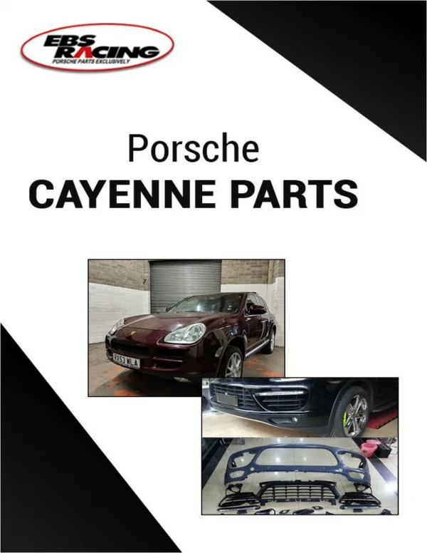 Genuine Porsche Cayenne Parts at Largest Online Inventory! - EBS Racing