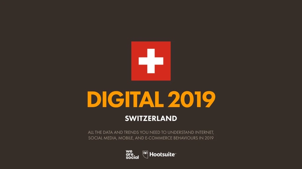 digital 2019 switzerland