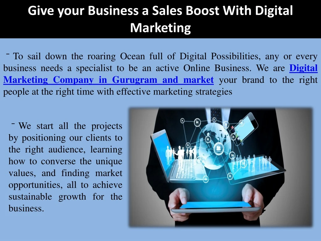 give your business a sales boost with digital