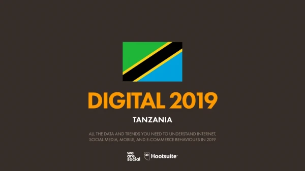 digital 2019 tanzania