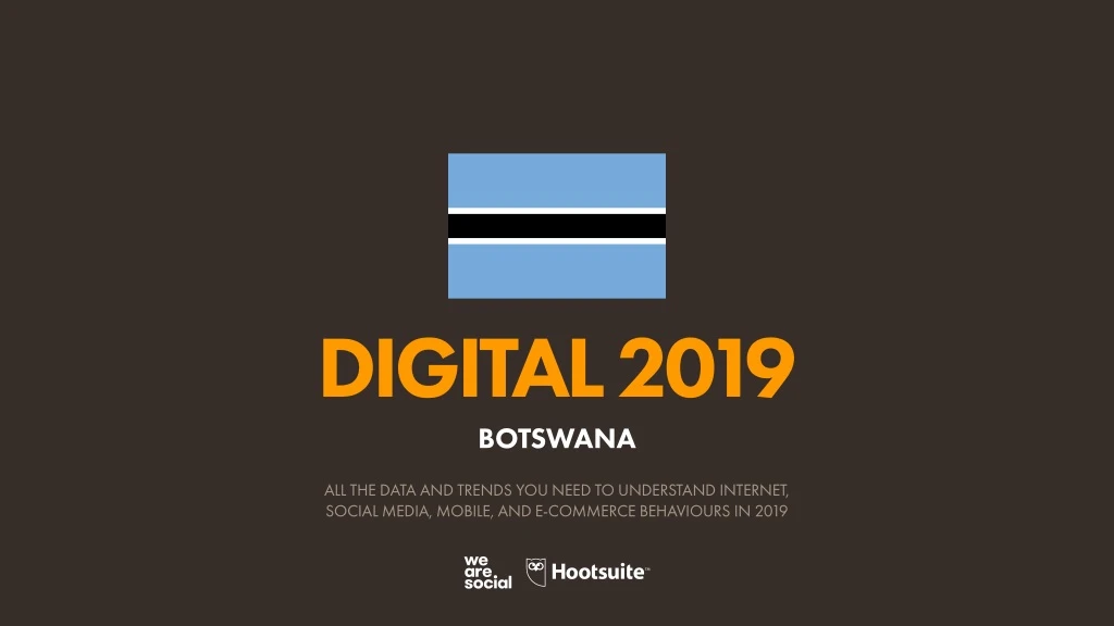 digital 2019 botswana