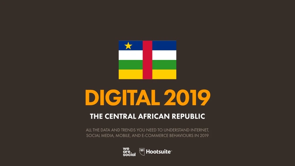 digital 2019 the central african republic