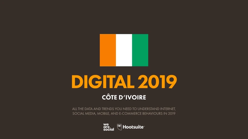 digital 2019 c te d ivoire