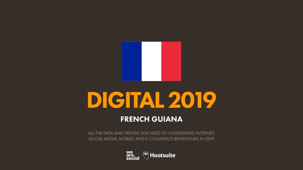 digital 2019 french guiana