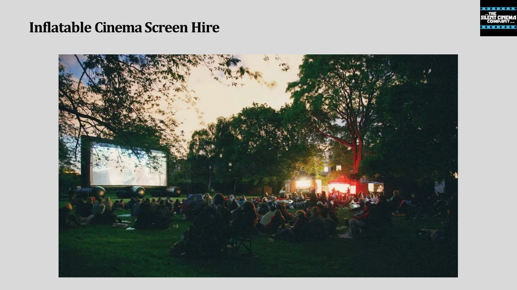 inflatable cinema screen hire