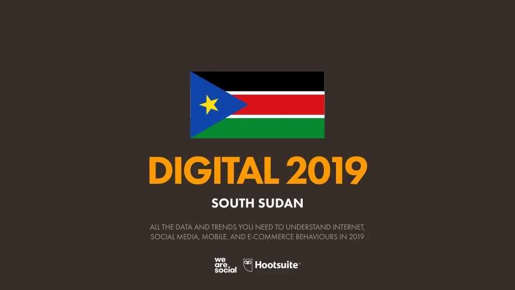 digital 2019 south sudan