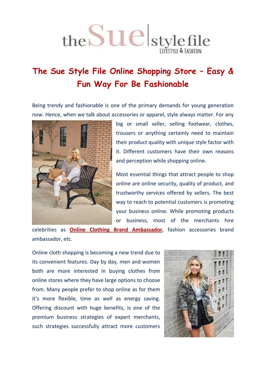 the sue style file online shopping store easy