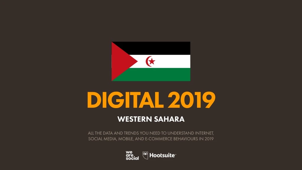 digital 2019 western sahara