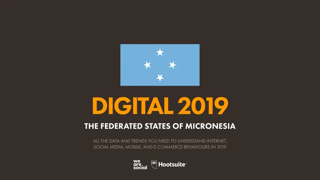 digital 2019 the federated states of micronesia