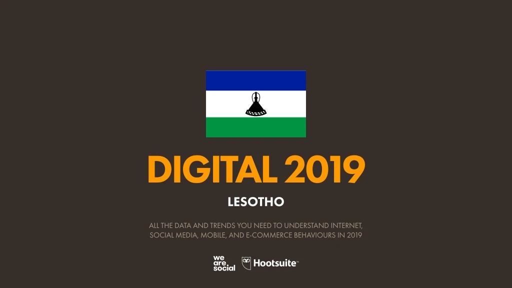 digital 2019 lesotho