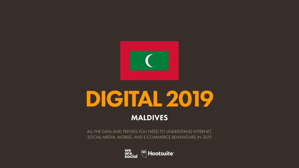 digital 2019 maldives