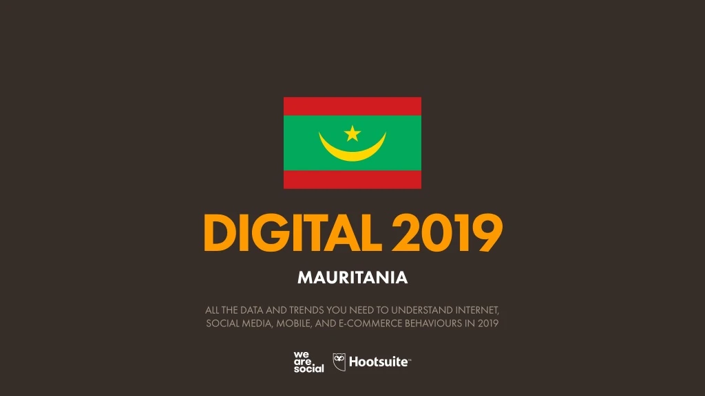 digital 2019 mauritania