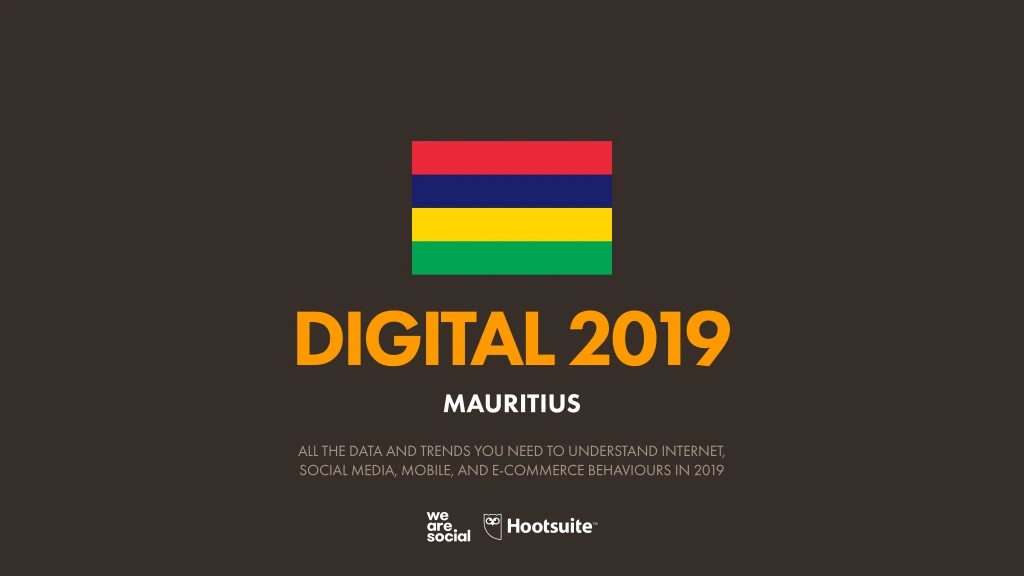 digital 2019 mauritius