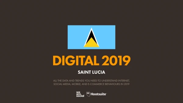 digital 2019 saint lucia