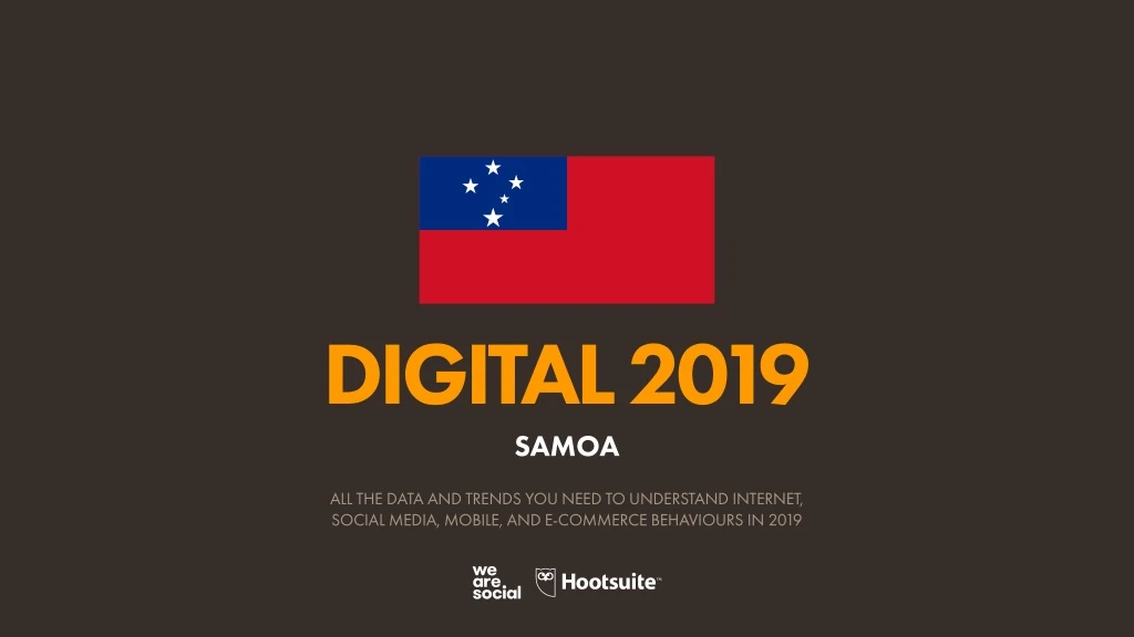 digital 2019 samoa