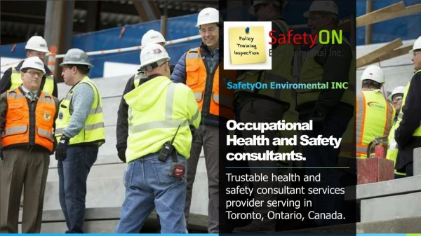 Best health and safety training in Toronto, Ontario, Canada