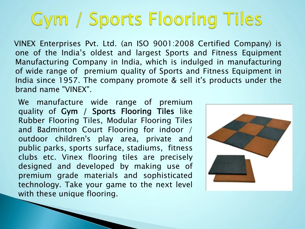 gym sports flooring tiles