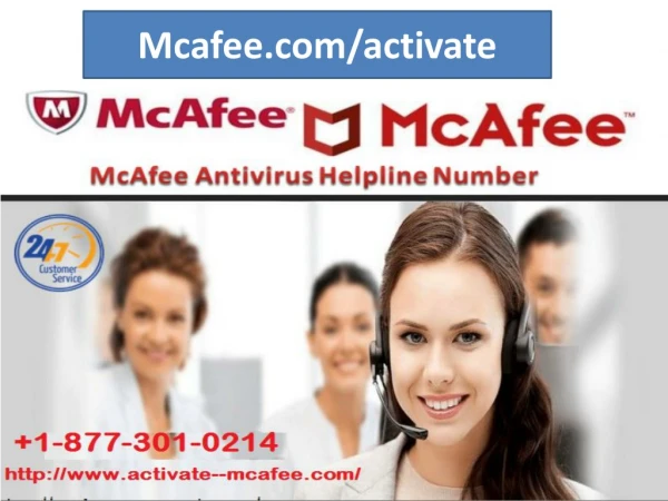 Install and Activate McAfee Antivirus – McAfee.com/activate
