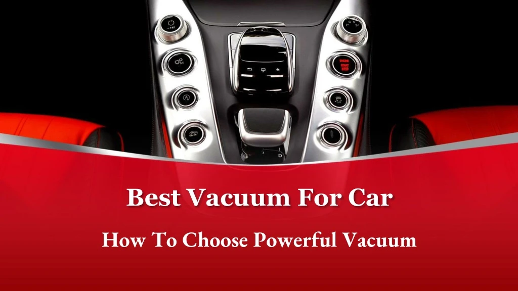 best vacuum for car