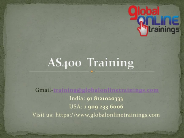 AS400 training | Best IBM AS400 training - Global online trainings