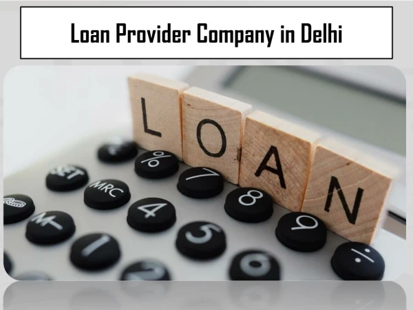 loan provider company in delhi