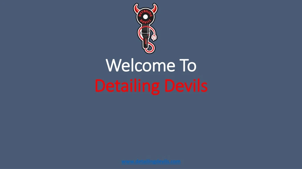 welcome to detailing devils