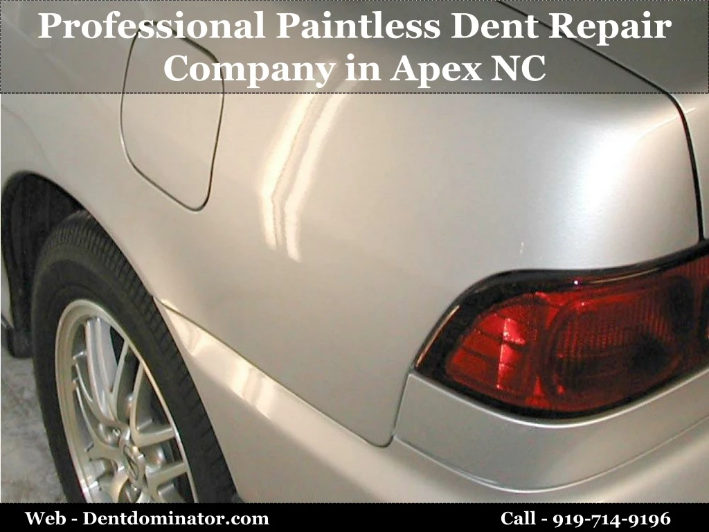 professional paintless dent repair company