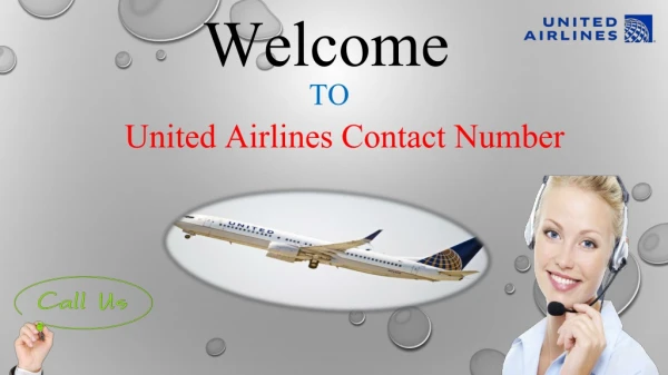 United Airlines Contact Number For Reservation Flights Tickets