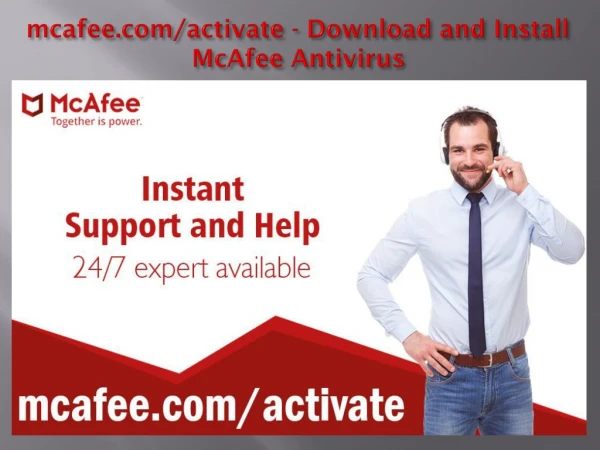 mcafee.com/activate - Download and Install McAfee Antivirus