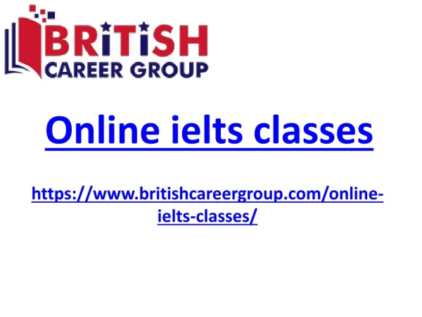Online ielts classes