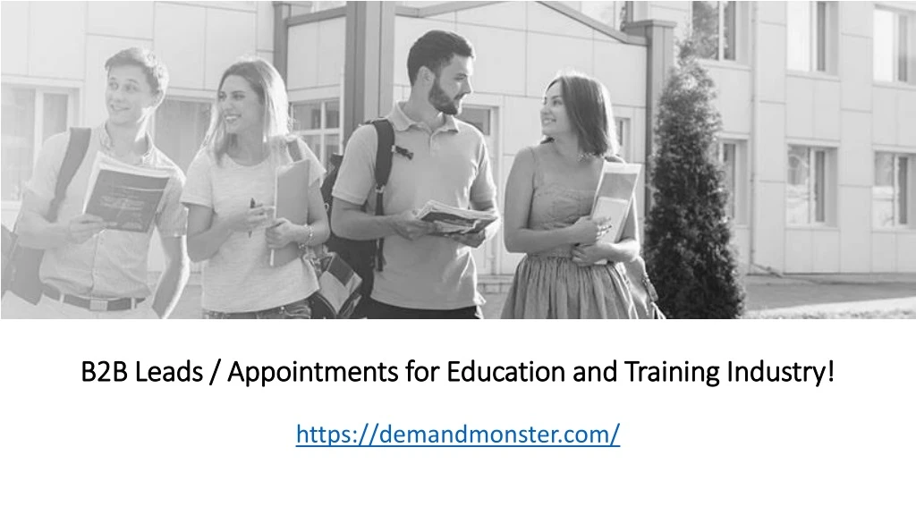 b2b leads appointments for education and training industry