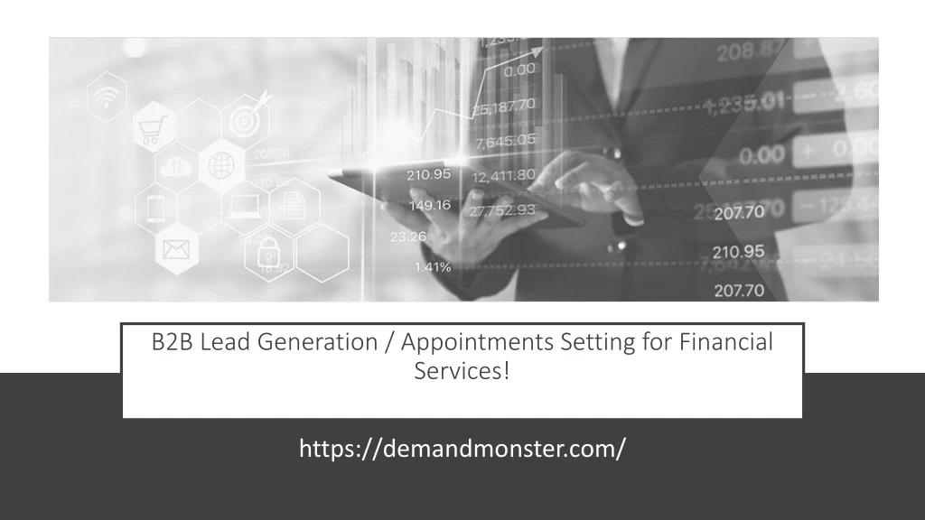 b2b lead generation appointments setting for financial services