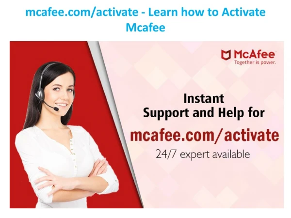 mcafee.com/activate - Learn how to Activate Mcafee