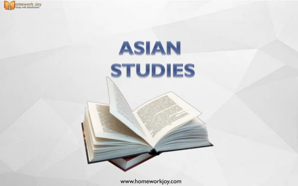How can Asian studies be a good career option?