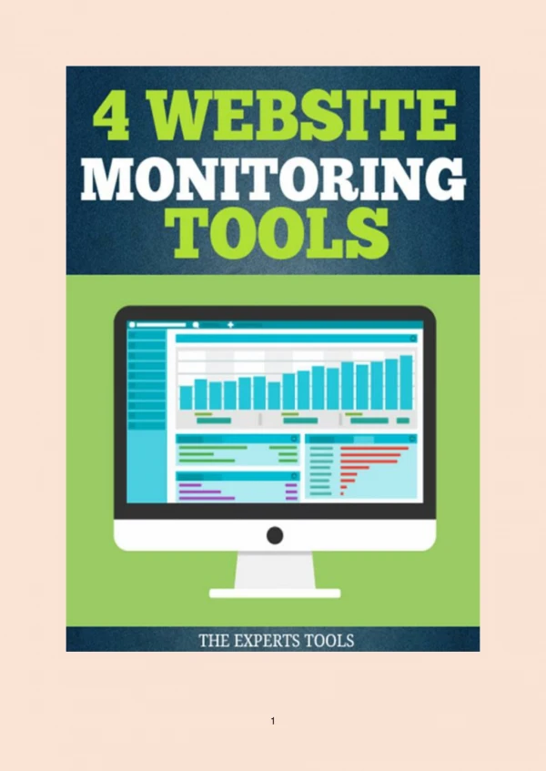 4 Website Monitoring Tools
