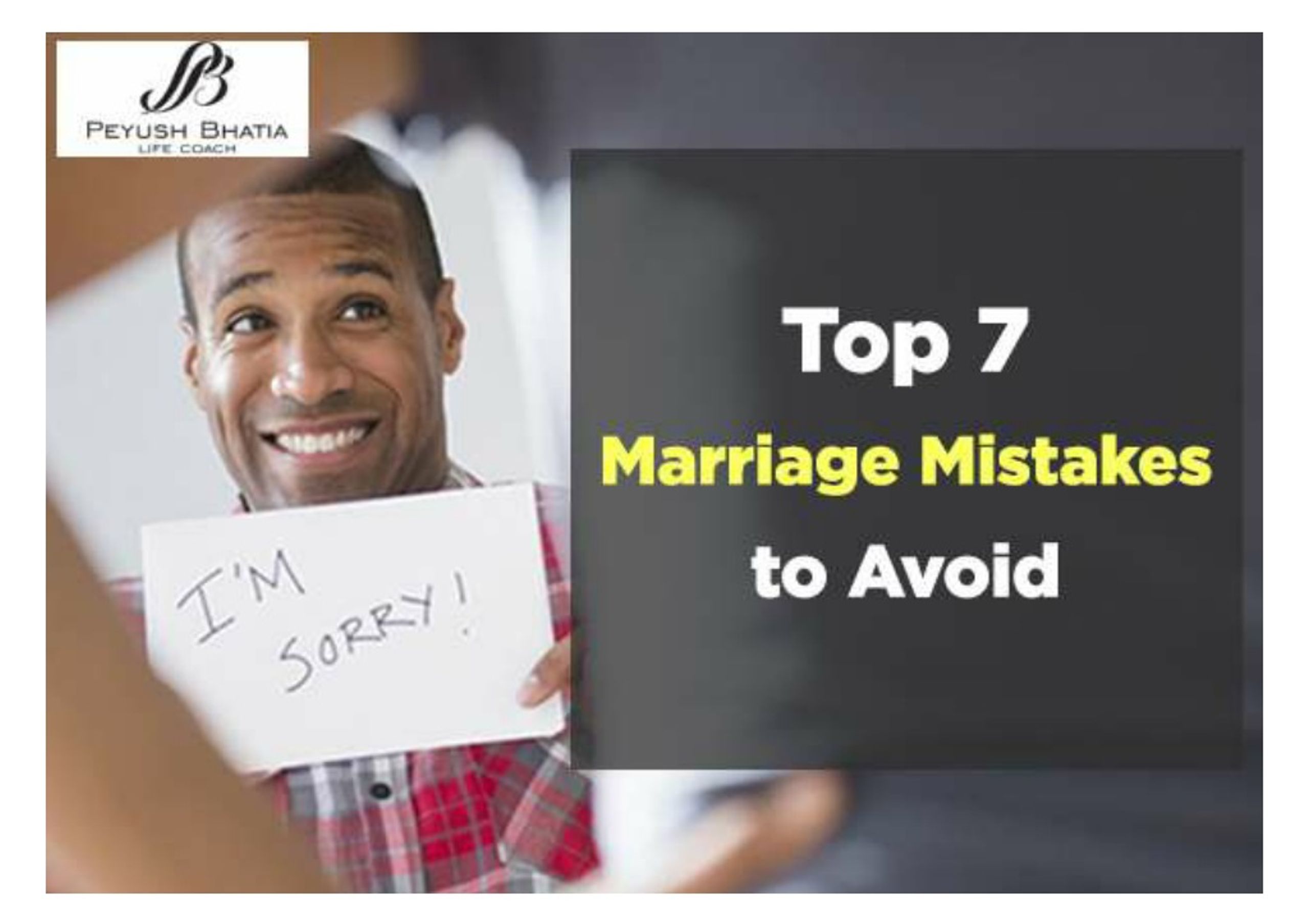 PPT - Top 7 Marriage Mistakes to Avoid PowerPoint Presentation, free ...