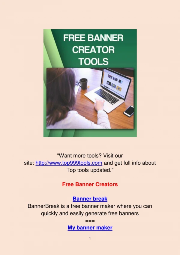 Free Banner Creators
