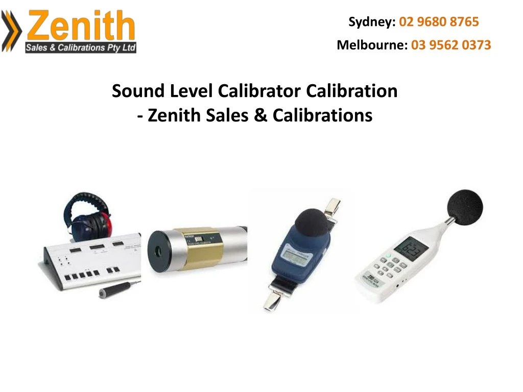 sound level calibrator calibration zenith sales calibrations