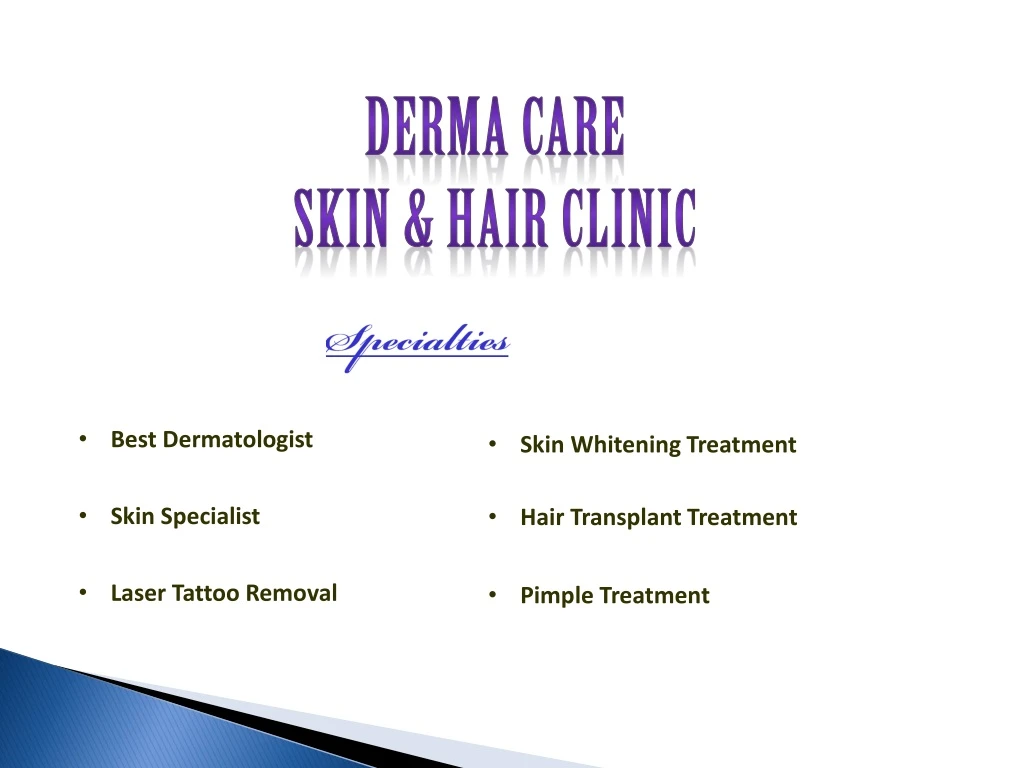 derma care skin hair clinic