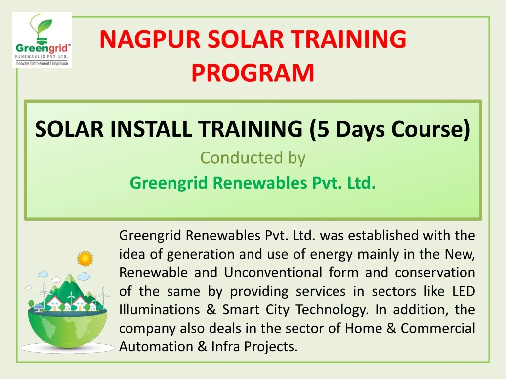 nagpur solar training program