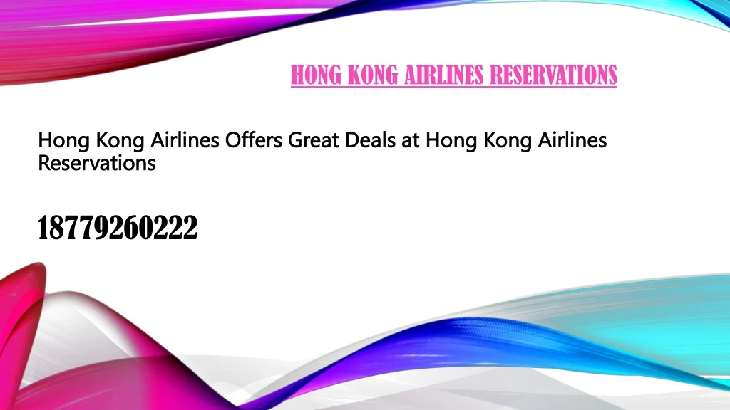 hong kong airlines reservations