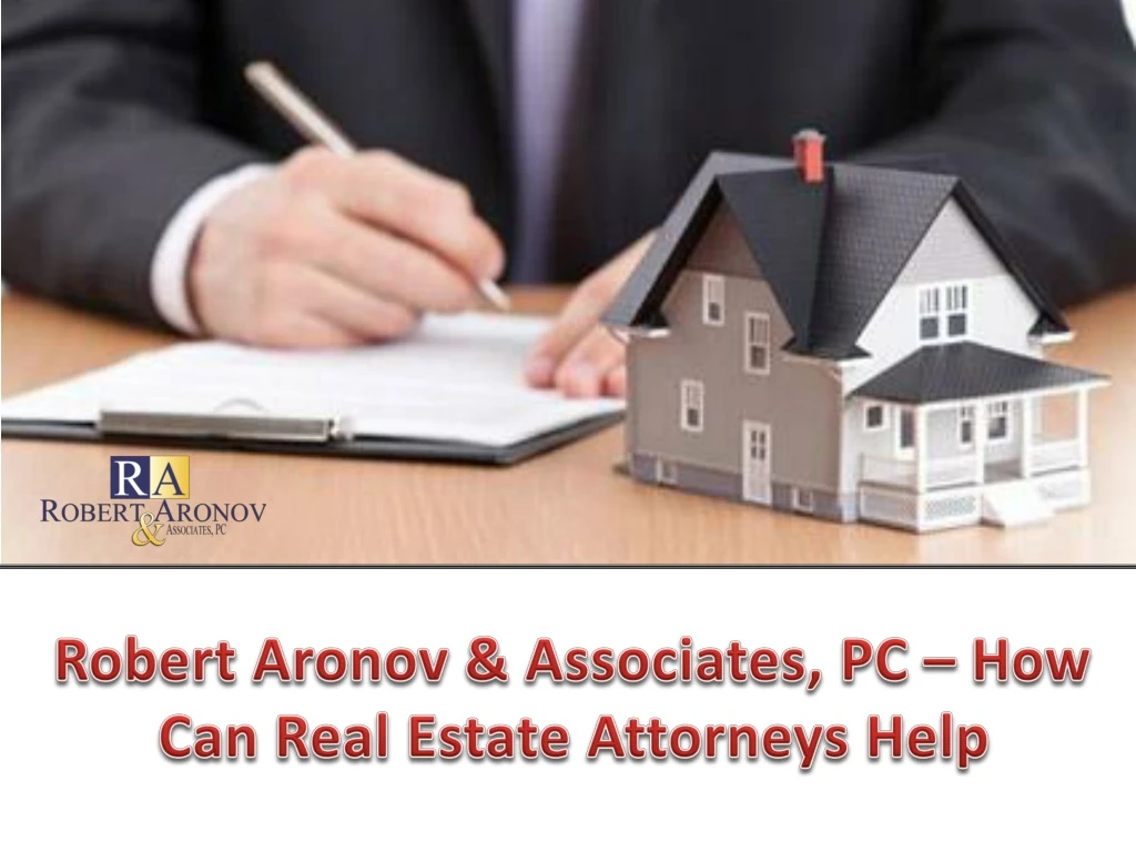 robert aronov associates pc how can real estate