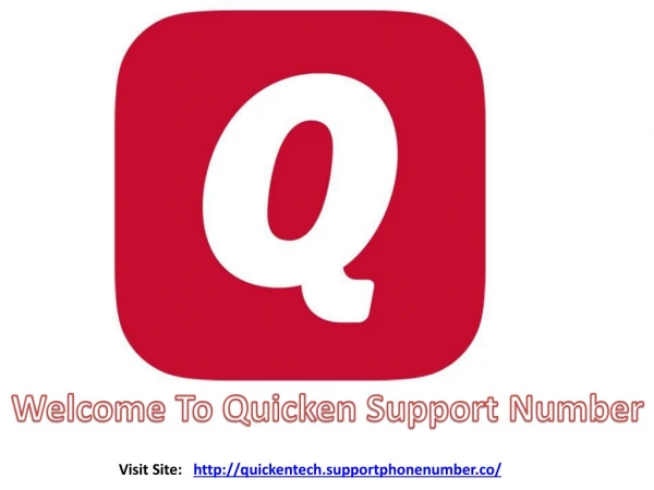 Get Quicken Technical Support Number 1(844) 454 7202