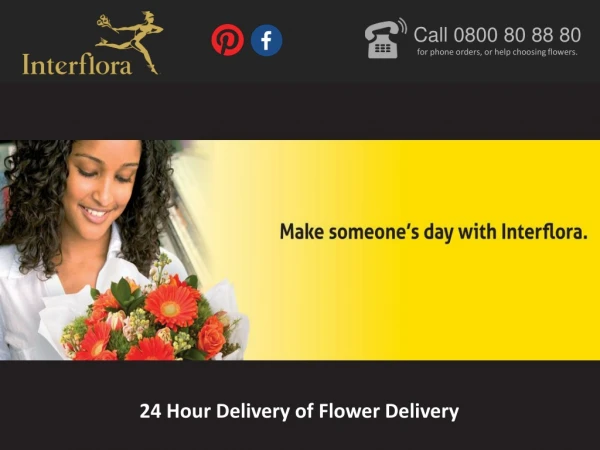 24 Hour Delivery of Flower Delivery
