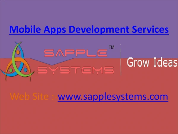 Mobile Apps Development Services