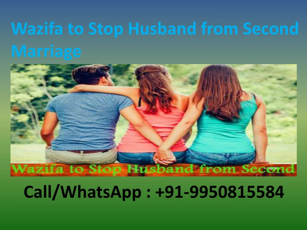 wazifa to stop husband from second marriage