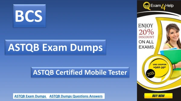 ASTQB Dumps PDF: Real Questions, PDF Download Free From Exam4Help
