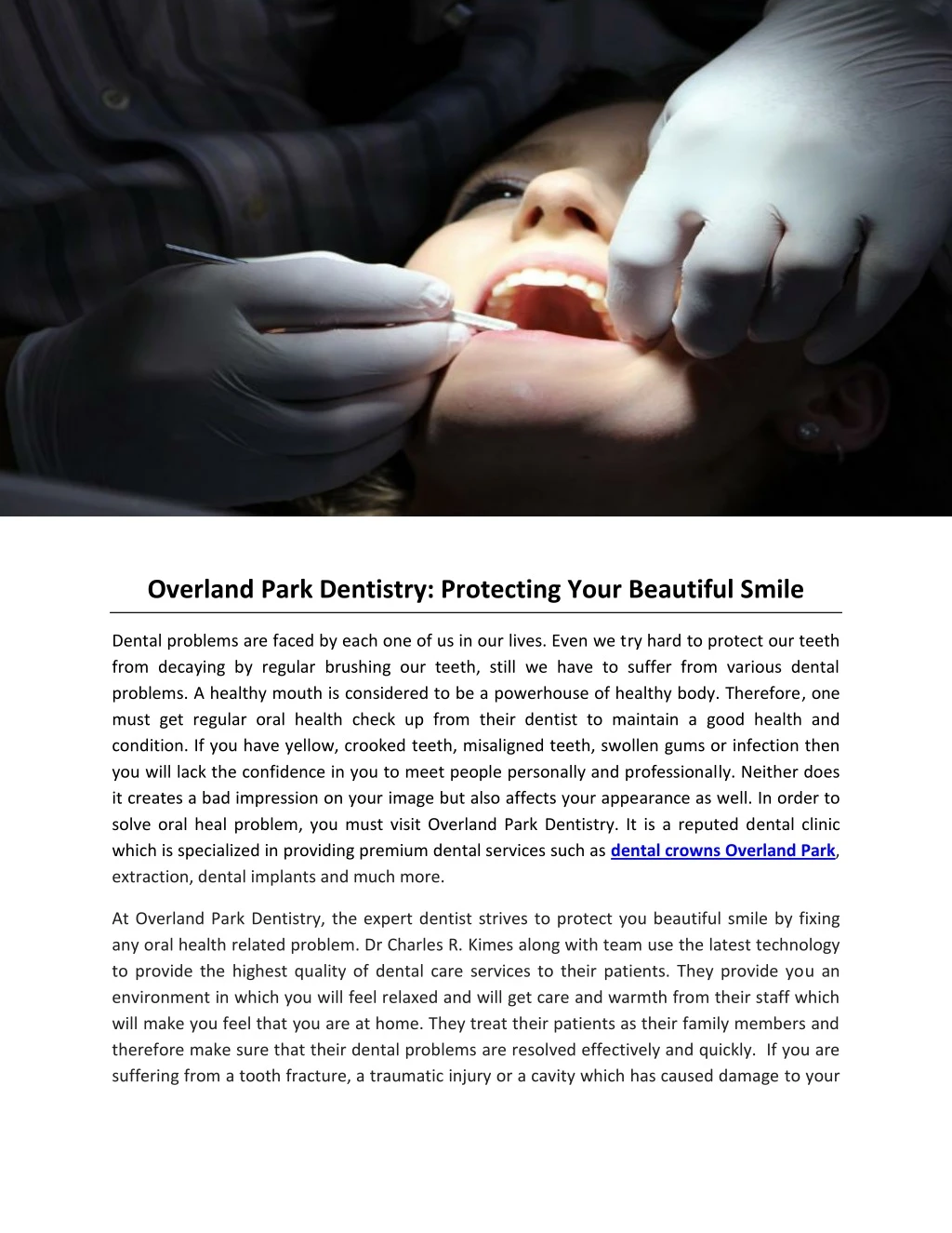 overland park dentistry protecting your beautiful